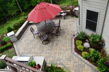 aerial-view-brick-pavers-patio