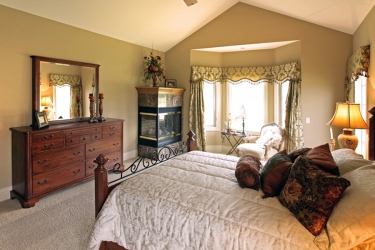 cozy nook inside bedroom